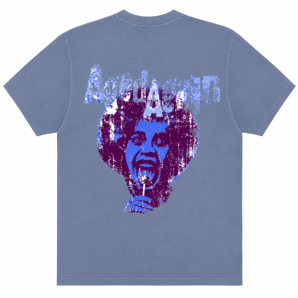 Life Sucks - Tee - Light Blue - back