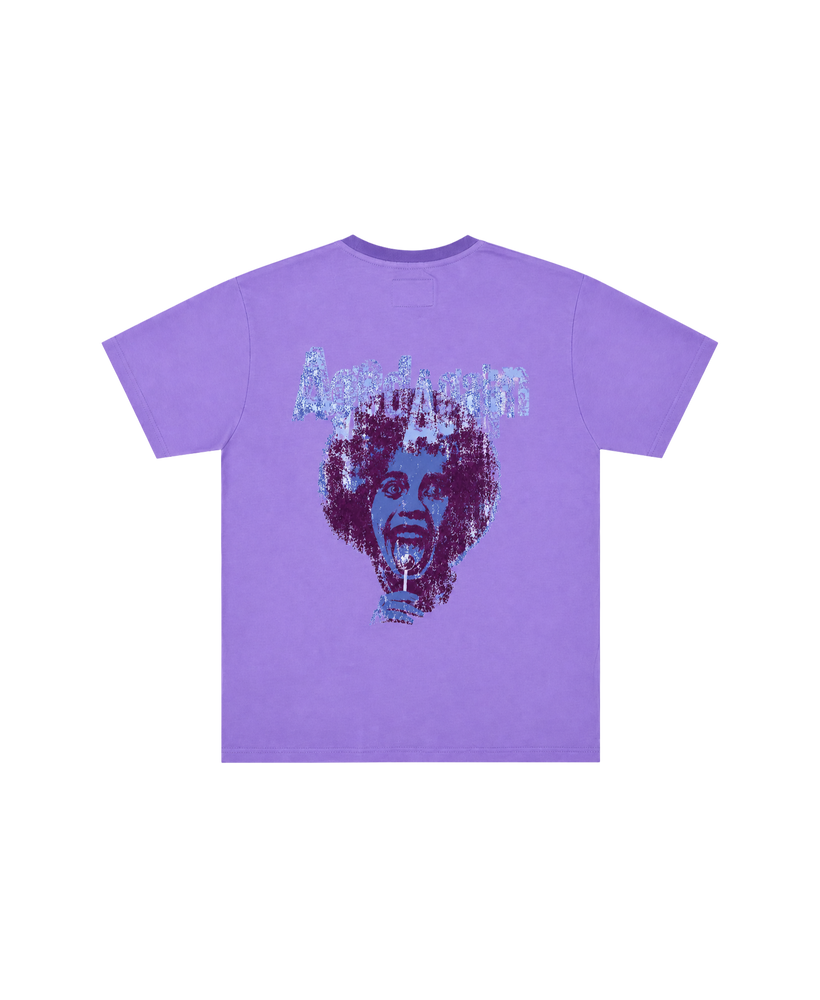 Life Sucks - Tee - Purple - back