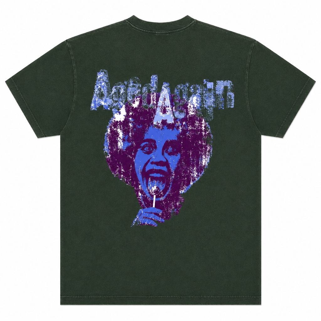 Life Sucks - Tee - Forest Green - back