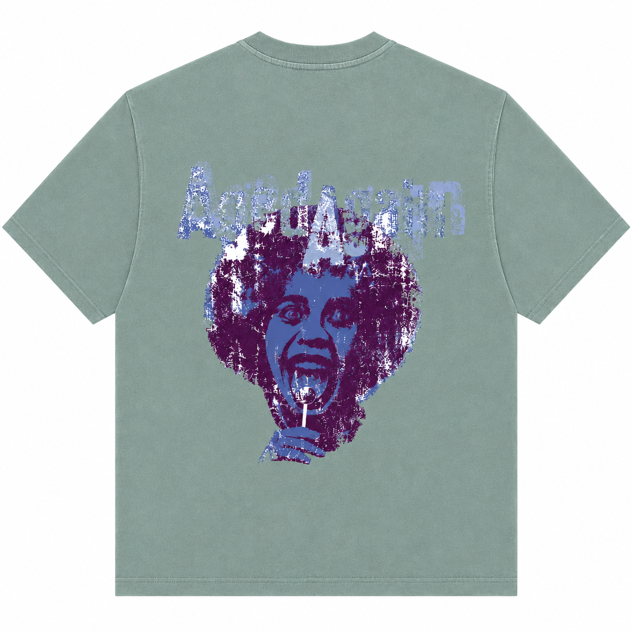 Life Sucks - Tee - Sage - back
