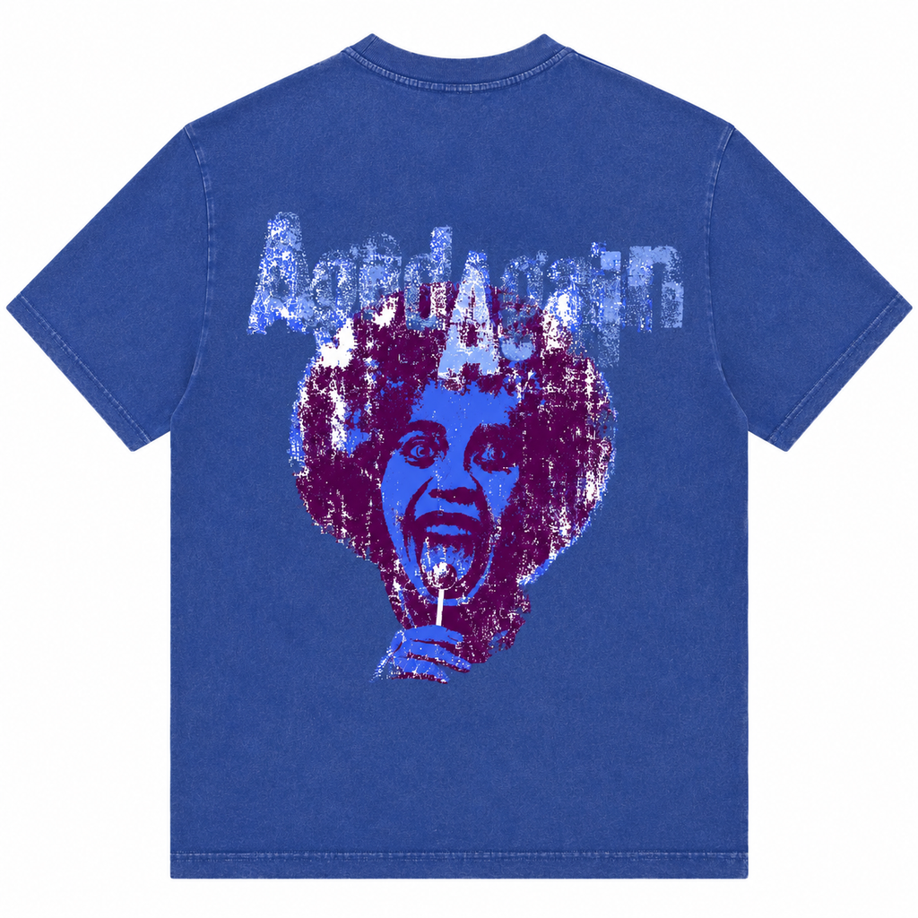 Life Sucks - Tee - Blue - back